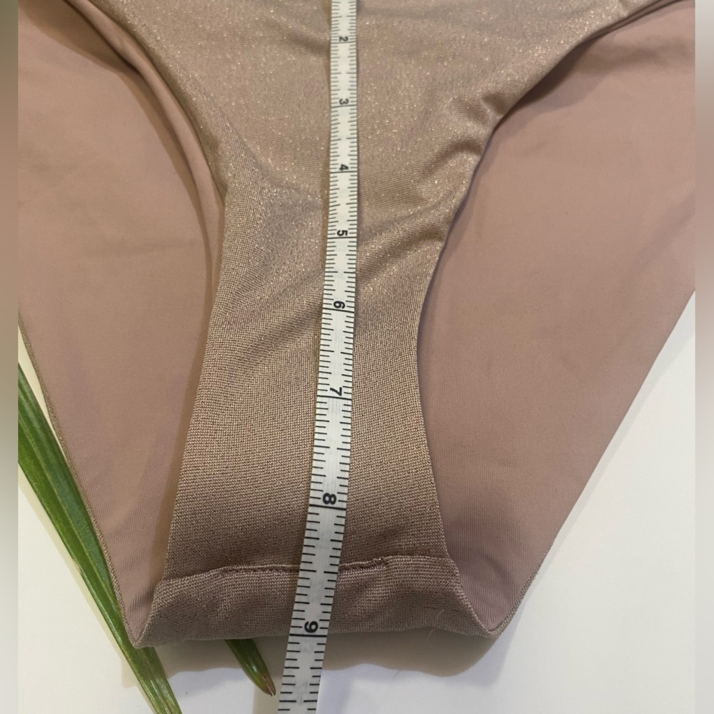 L*Space Swim Shimmer‎ Dusty Pearl Camacho Bikini Bottom Classic, X-Large, NWT - Picture 14 of 15